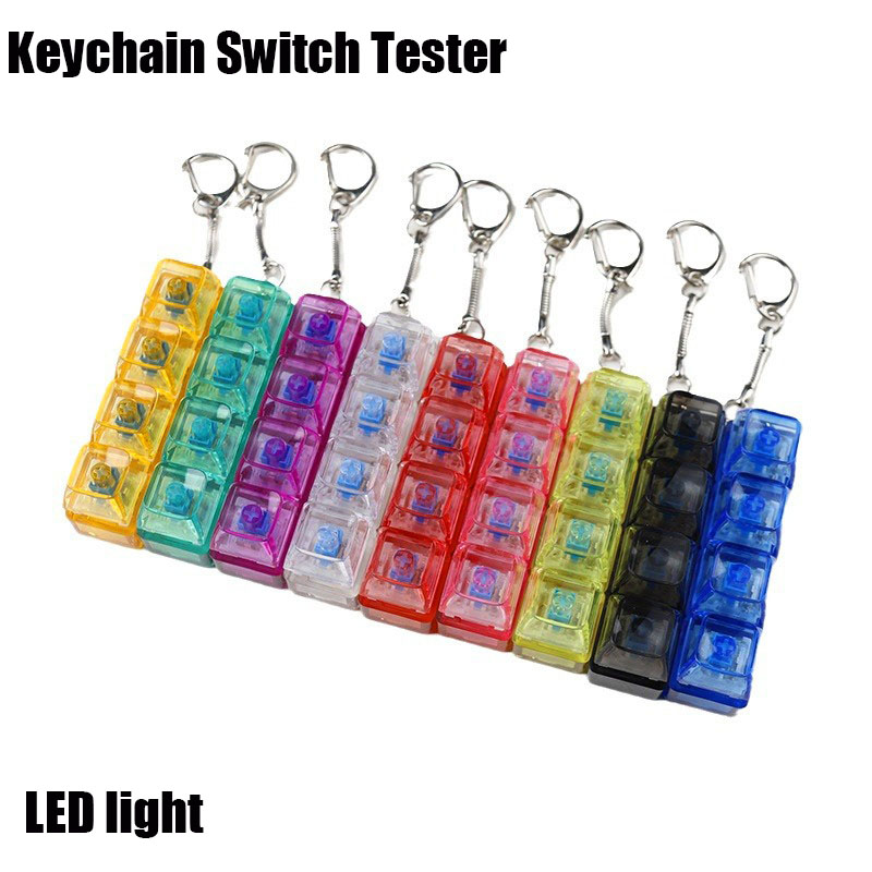 Gaming Keyboard Test - คีย์บอร์ด Mx Switch Tester พวงกุญแจของเล่นความเครียดบรรเทา XDA