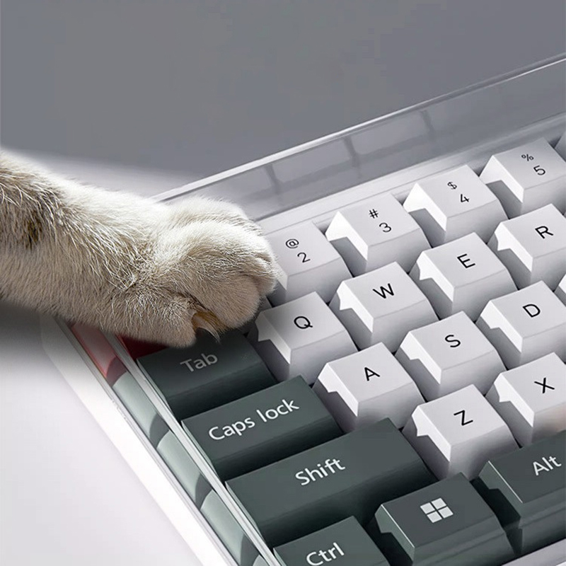 Keyboard Gaming Transparent - ★ ▲ 78/108 คีย์อะคริลิคใสป้องกันฝุ่นเคสคีย์บอร์ดฝาครอบกันฝุ่นคีย์บอร์ดแบบกลไกสำหรับเกมเมอร์คอมพิวเตอร์อีสปอร์ต