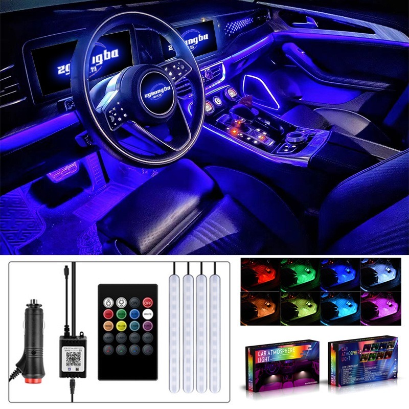 Rgb Underglow Strip - ไฟ LED RGB 4in1 สำหรับรถยนต์ ไฟใต้ท้องรถ