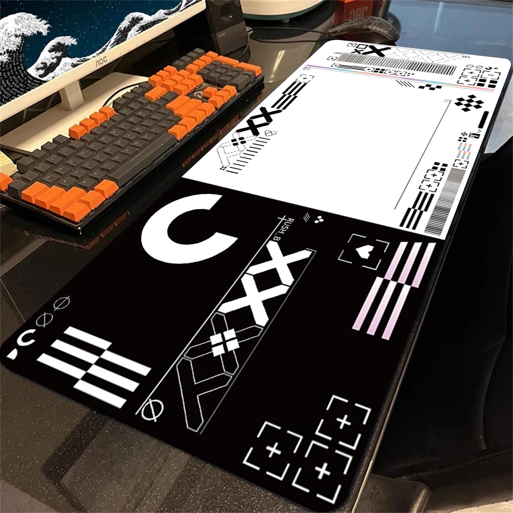 Gaming Keyboard Hand - XXL แผ่นรองเมาส์ขนาดใหญ่แผ่นรองเมาส์คีย์บอร์ด CS GO พิมพ์สตรีมออกแบบเคาน์เตอร์สไตรค์เกมอะนิเมะสาวเกมเมอร์คาวาอิโต๊ะสีชมพู
