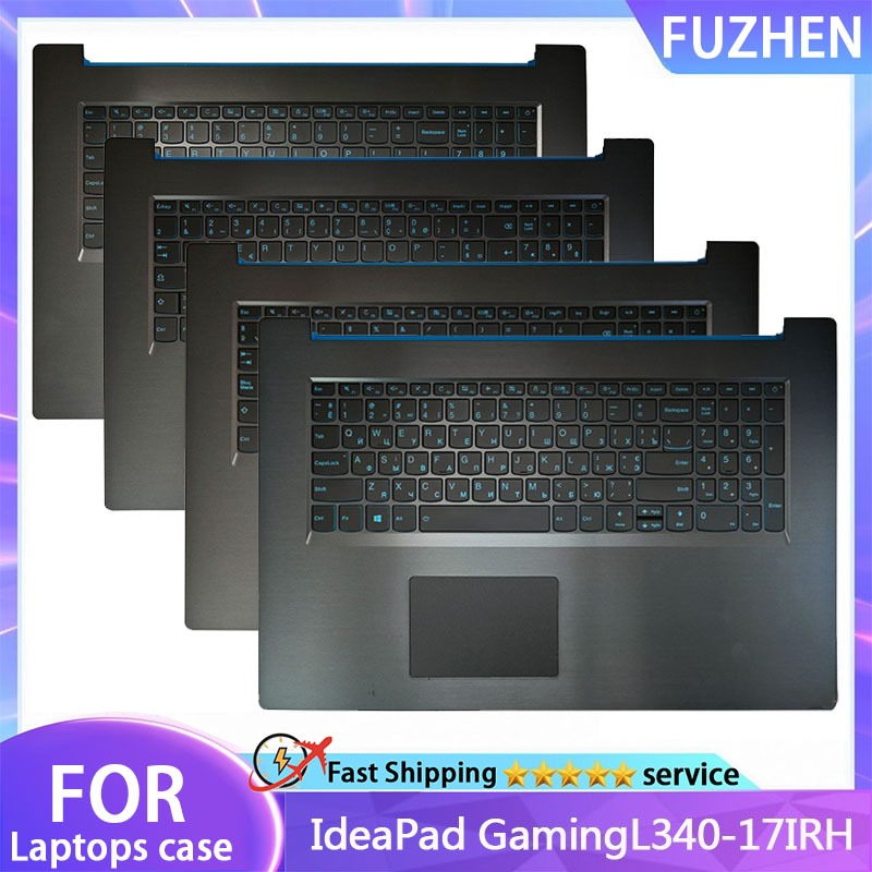 Gaming Keyboard Top - ใหม่สำหรับไอเดียแพด เกมมิ่ง L340-17IRH แล็ปท็อปแป้นพิมพ์/US/SP/FR/RU คีย์บอร์ดเรืองแสง 5CB0U42829