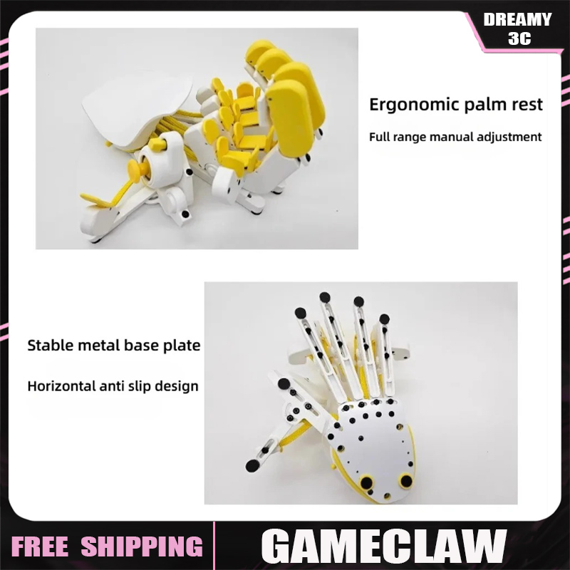 Gaming Keyboard Hand - คีย์บอร์ดเกมมิ่งแบบมือเดียว GameClaw Alien ดีไซน์ตามหลักสรีรศาสตร์ รองรับปุ่มจอยสติ๊กที่ปรับแต่งได้ คีย์บอร์ดเกมมิ่งแบบมือเดียว