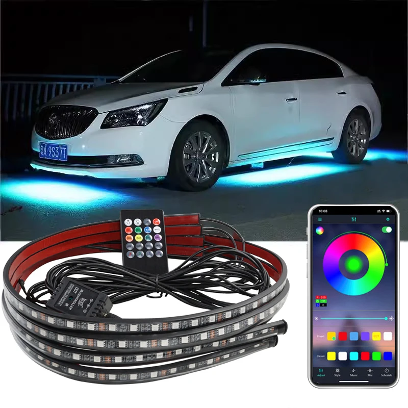 Rgb Underglow Strip - RGB LED Light bar รถ Underglow