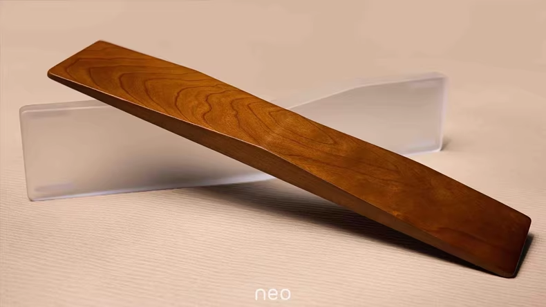 Wrist Rest Wood - Neo Ergo Palm Rest CustomWooden อะคริลิคสําหรับ