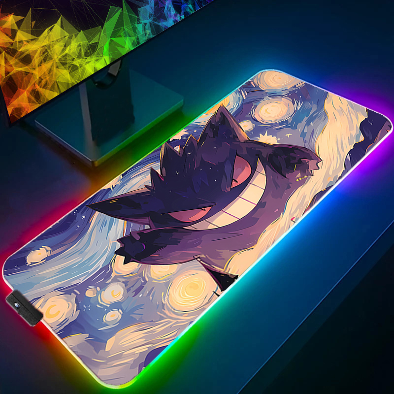 RGB แผ่นรองเมาส์ขนาดใหญ่โต๊ะ M - Gaming Keyboard Top บทวิจารณ์และราคา