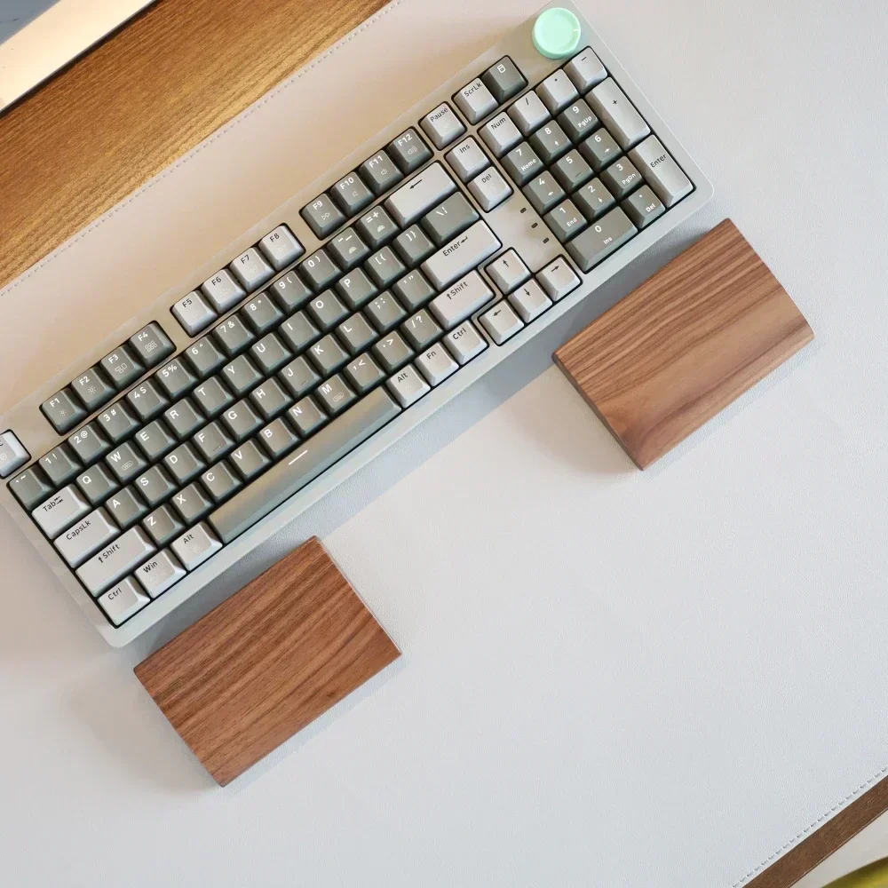 ไม้วอลนัท Plam REST ที่กําหนดเ - Wrist Rest Wood บทวิจารณ์และราคา