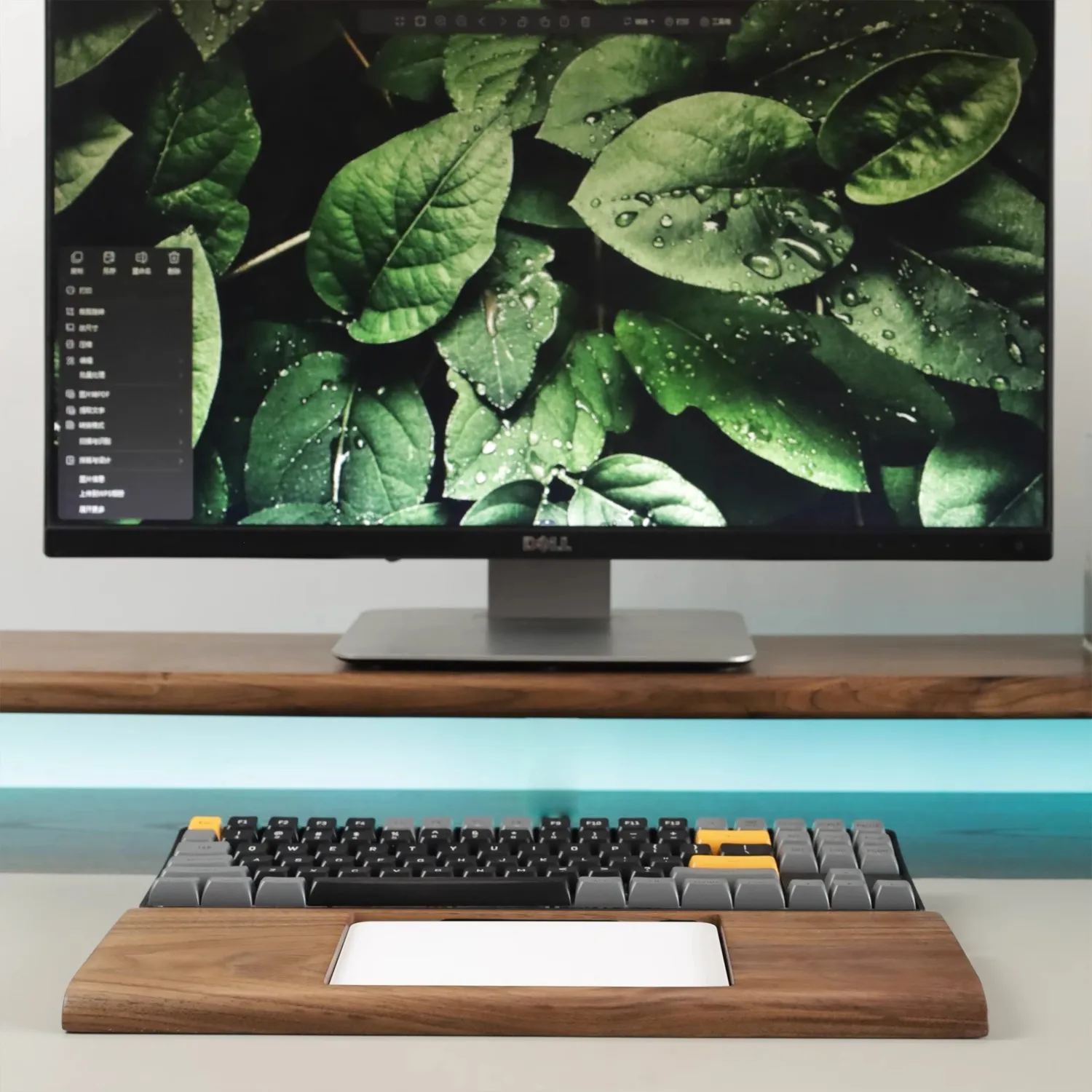 ที่วางข้อมือคีย์บอร์ดแบบกำหนดเ - Wrist Rest Wood บทวิจารณ์และราคา