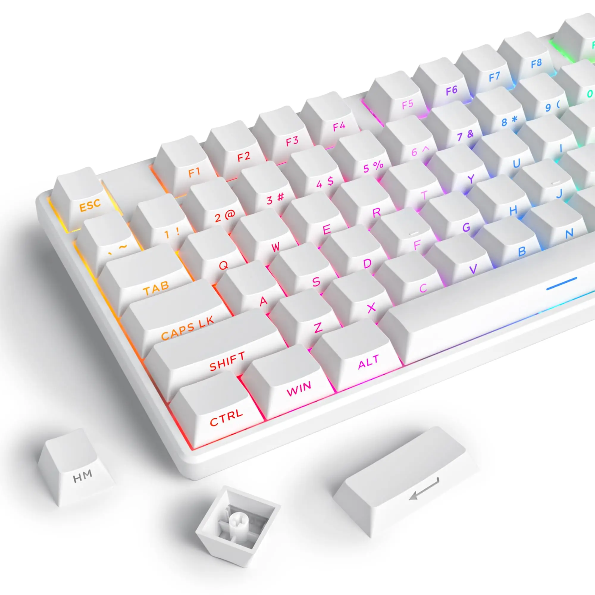 คีย์แคป PBT แบบ Double Shot 13 - Keyboard Gaming Black บทวิจารณ์และราคา