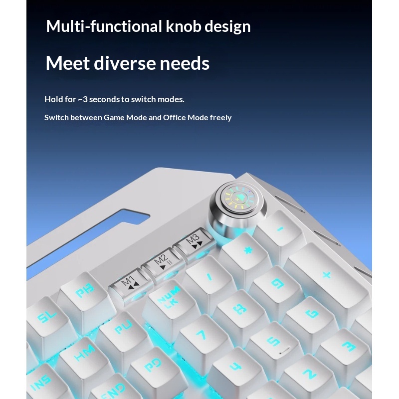 ชุดคีย์บอร์ดเกมมิ่งไร้สาย Ewea - Gaming Keyboard Mouse Set บทวิจารณ์และราคา