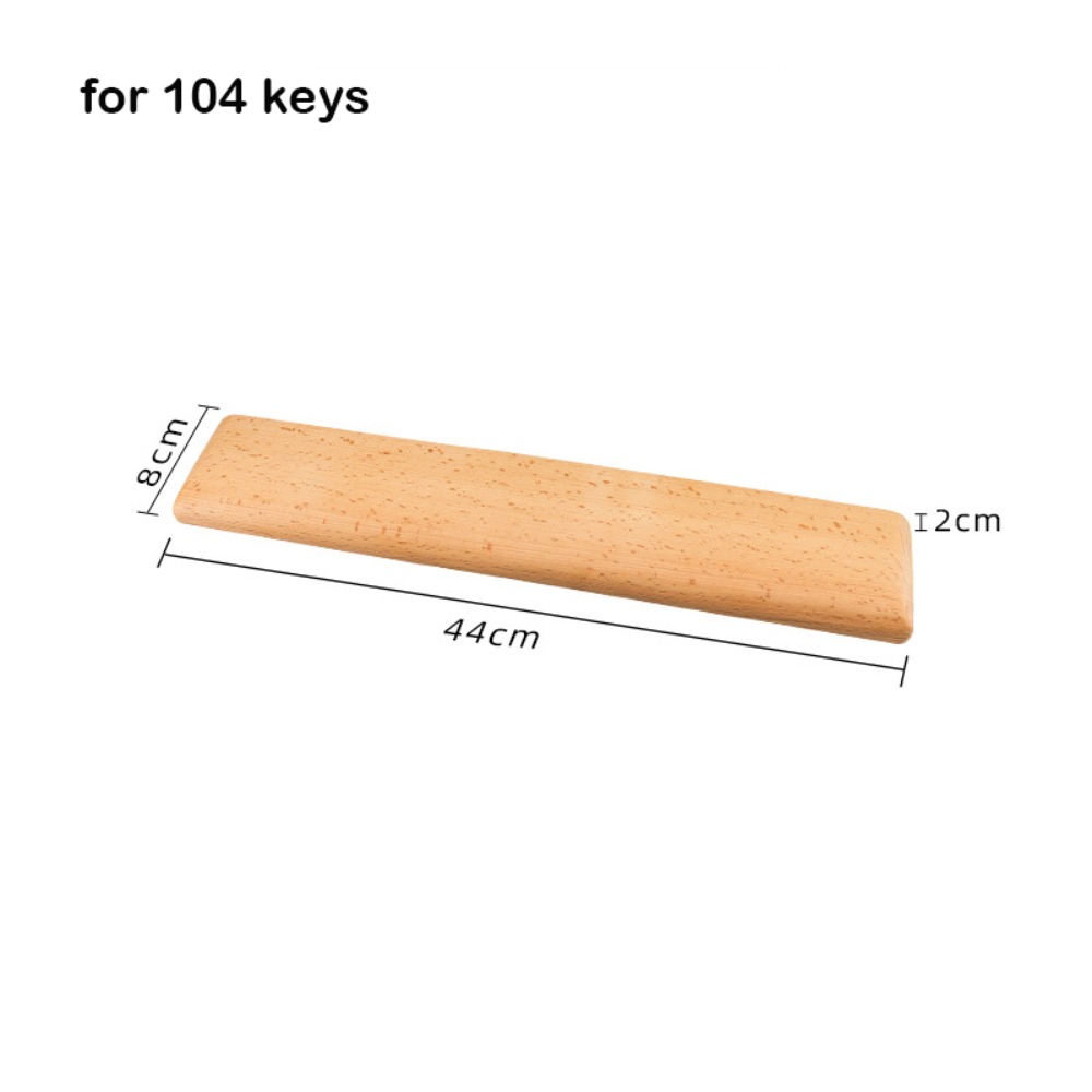 ที่วางข้อมือไม้สำหรับคีย์บอร์ด - Wrist Rest Wood บทวิจารณ์และราคา