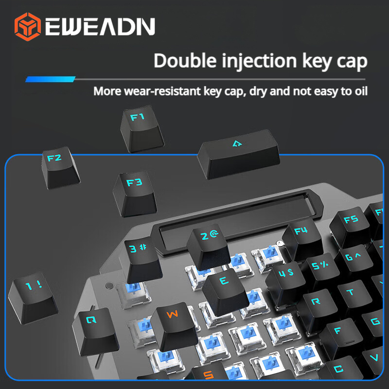 EWEADN TK900 คีย์บอร์ดแบบกลไก  - Gaming Keyboard And Mouse Combo บทวิจารณ์และราคา
