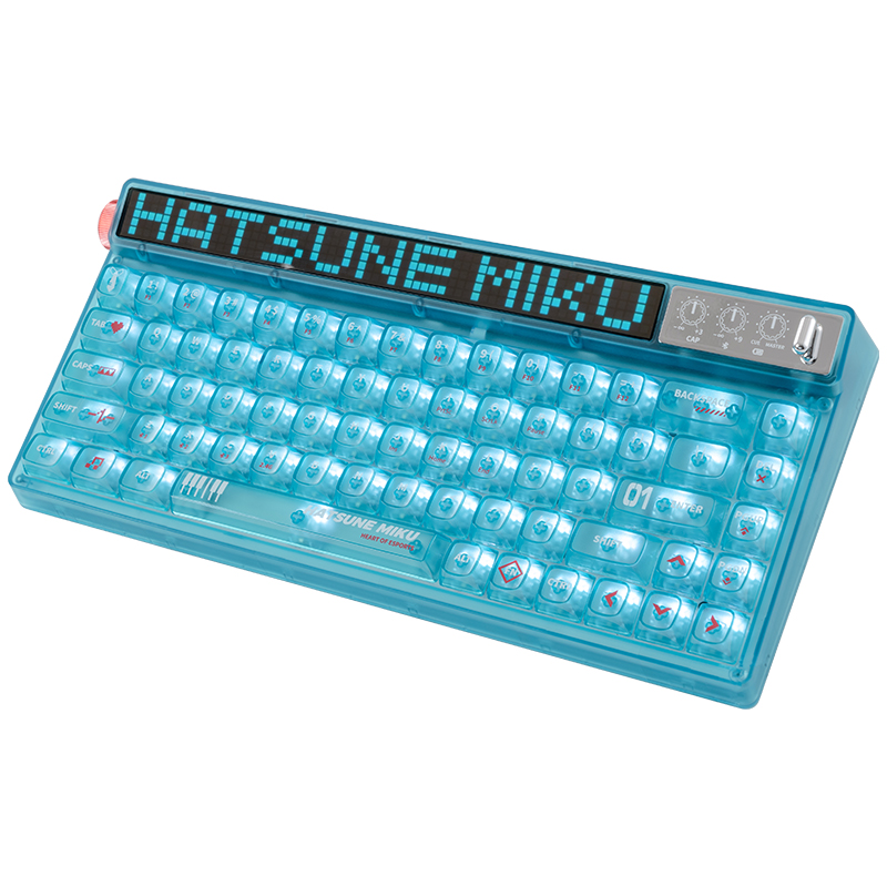 อะนิเมะH Atsune Miku Seriesคีย - Gaming Keyboard Mechanical Wireless บทวิจารณ์และราคา