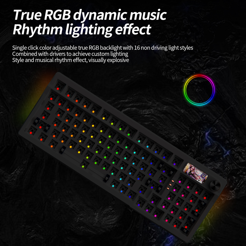 ชุดคีย์บอร์ดกลไก YINDIAOY95 พร - Keyboard Gaming Transparent บทวิจารณ์และราคา