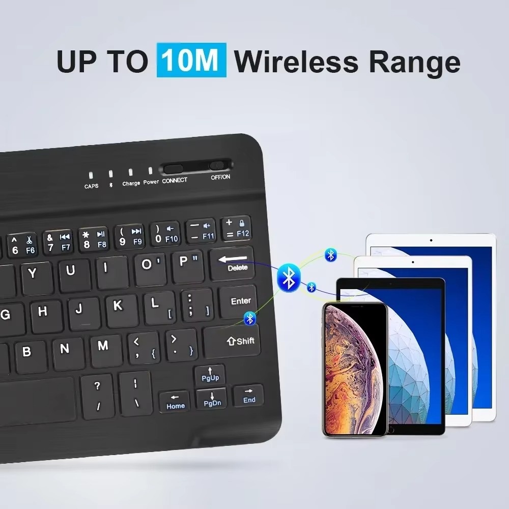 บลูทูธ 5.0 คีย์บอร์ดไร้สาย 200 - Gaming Keyboard Bluetooth บทวิจารณ์และราคา