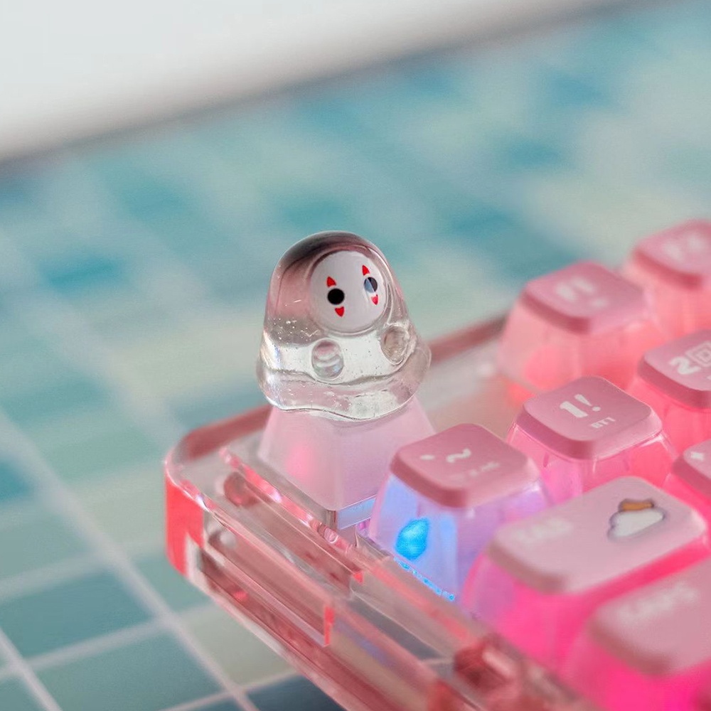 การ์ตูนฮาโลวีน Backlit Clear K - Keyboard Gaming Transparent บทวิจารณ์และราคา