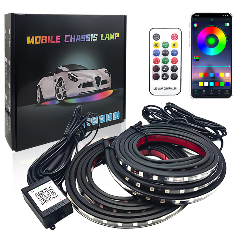 ไฟเส้นใต้ท้องรถยนต์แบบยืดหยุ่น - Rgb Underglow Strip บทวิจารณ์และราคา