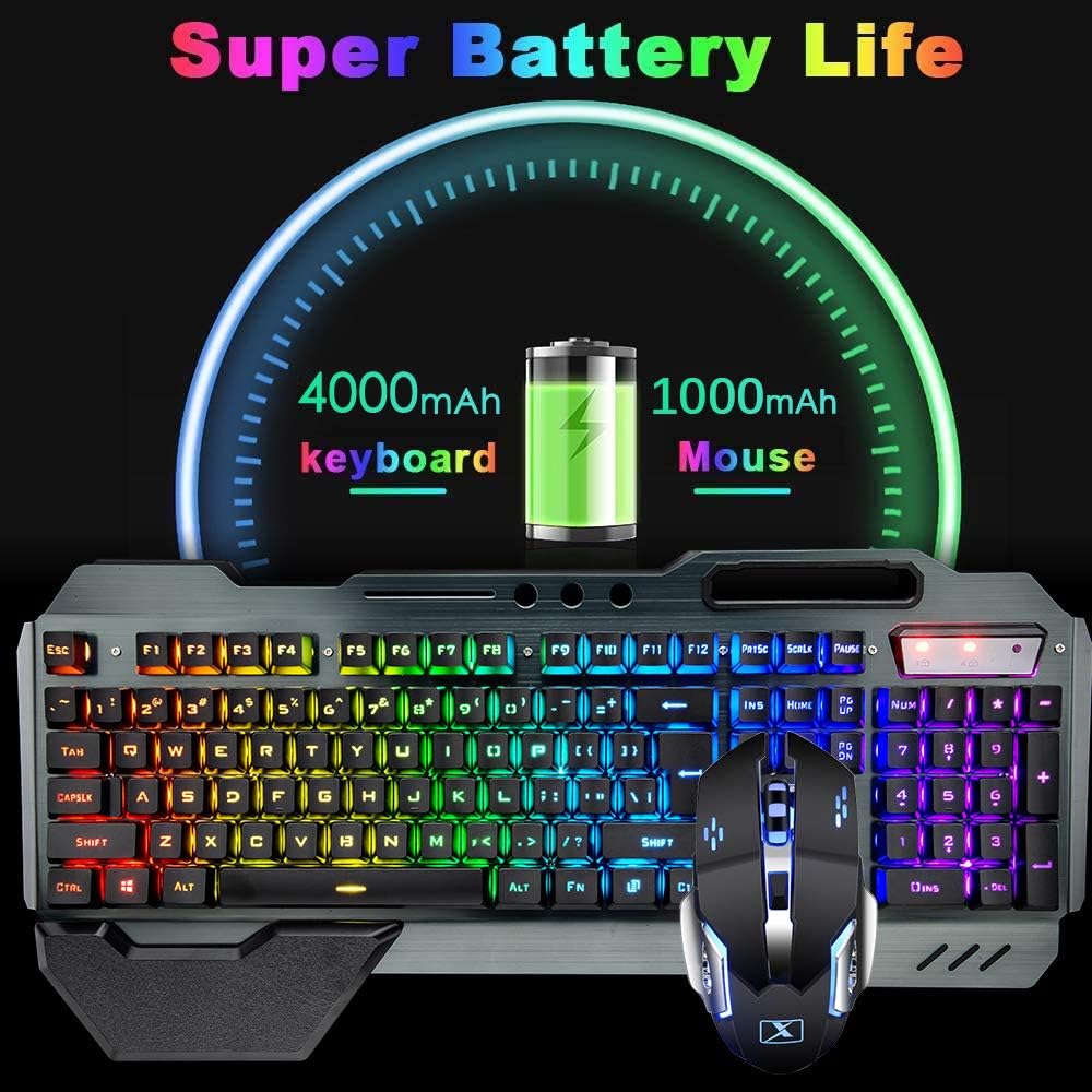 K680 คีย์บอร์ดเกมไร้สายและเมาส - Gaming Keyboard Mouse Set บทวิจารณ์และราคา