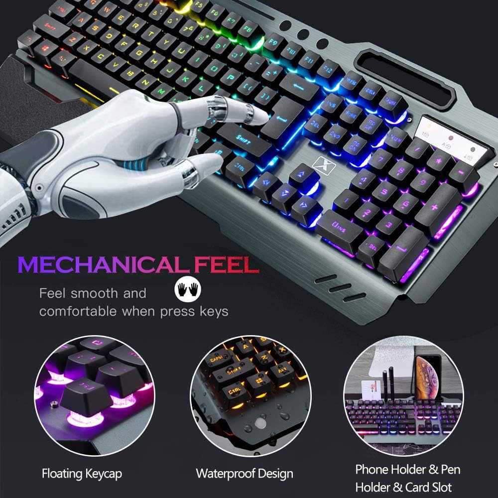 K680 คีย์บอร์ดเกมไร้สายและเมาส - Gaming Keyboard Mouse Set บทวิจารณ์และราคา