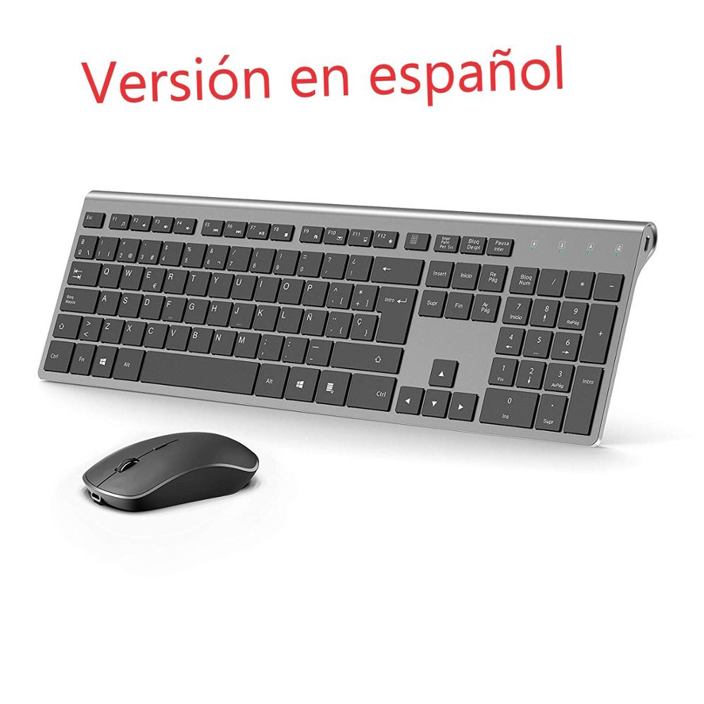 ชุดแป้นพิมพ์และเมาส์ไร้สายแบบเ - Gaming Keyboard Mouse Set บทวิจารณ์และราคา