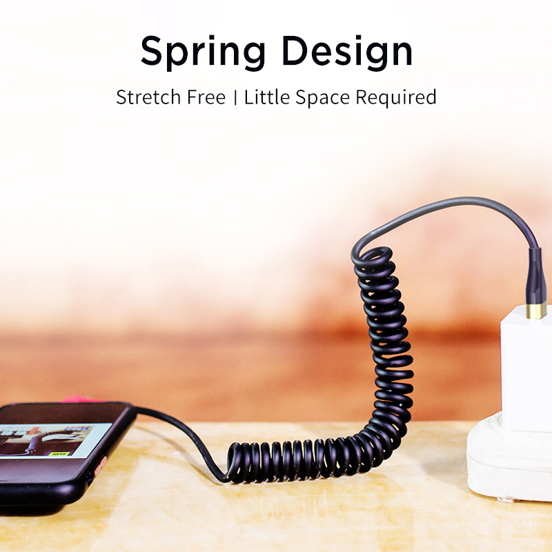 สายเคเบิล USB C แบบขดสำหรับรถย - Coiled Usb Cable บทวิจารณ์และราคา