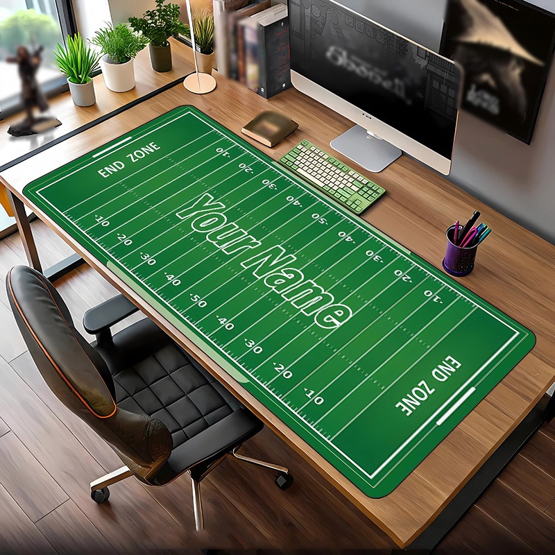 แผ่นรองโต๊ะสนามฟุตบอลอเมริกันแ - Gaming Keyboard Typewriter บทวิจารณ์และราคา