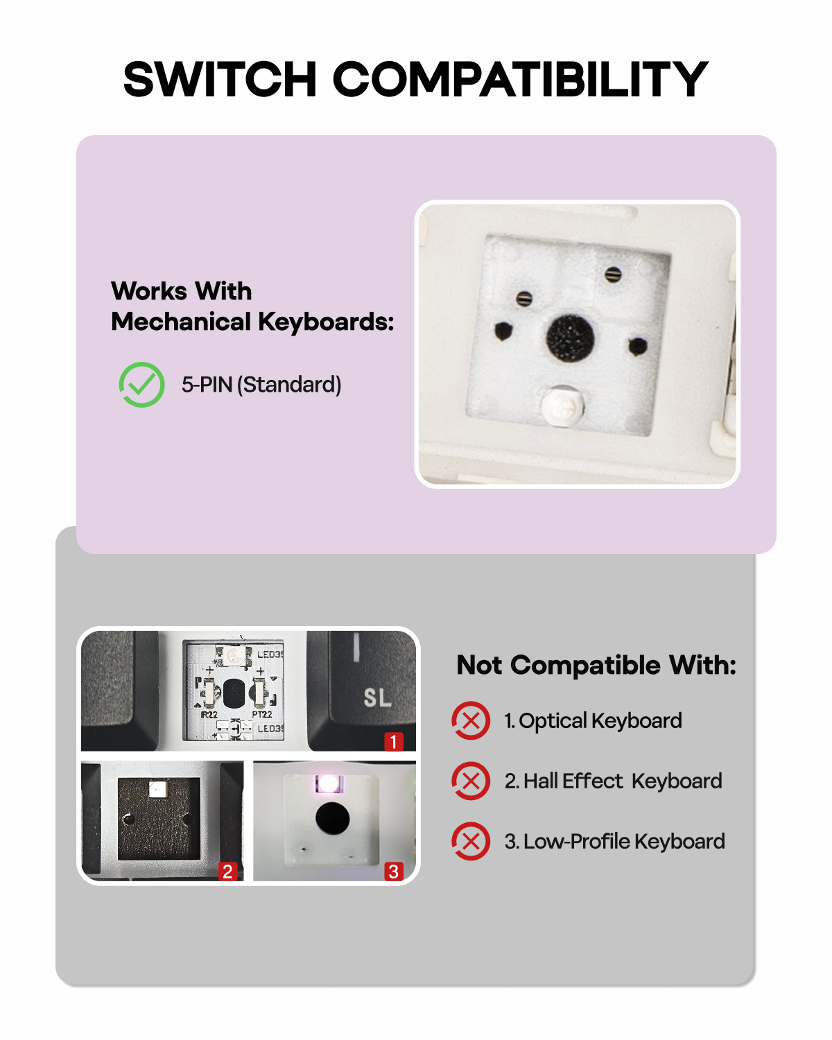 100 ชิ้น EPOMAKER ชุดสวิตช์สัม - Mechanical Switch Tester บทวิจารณ์และราคา