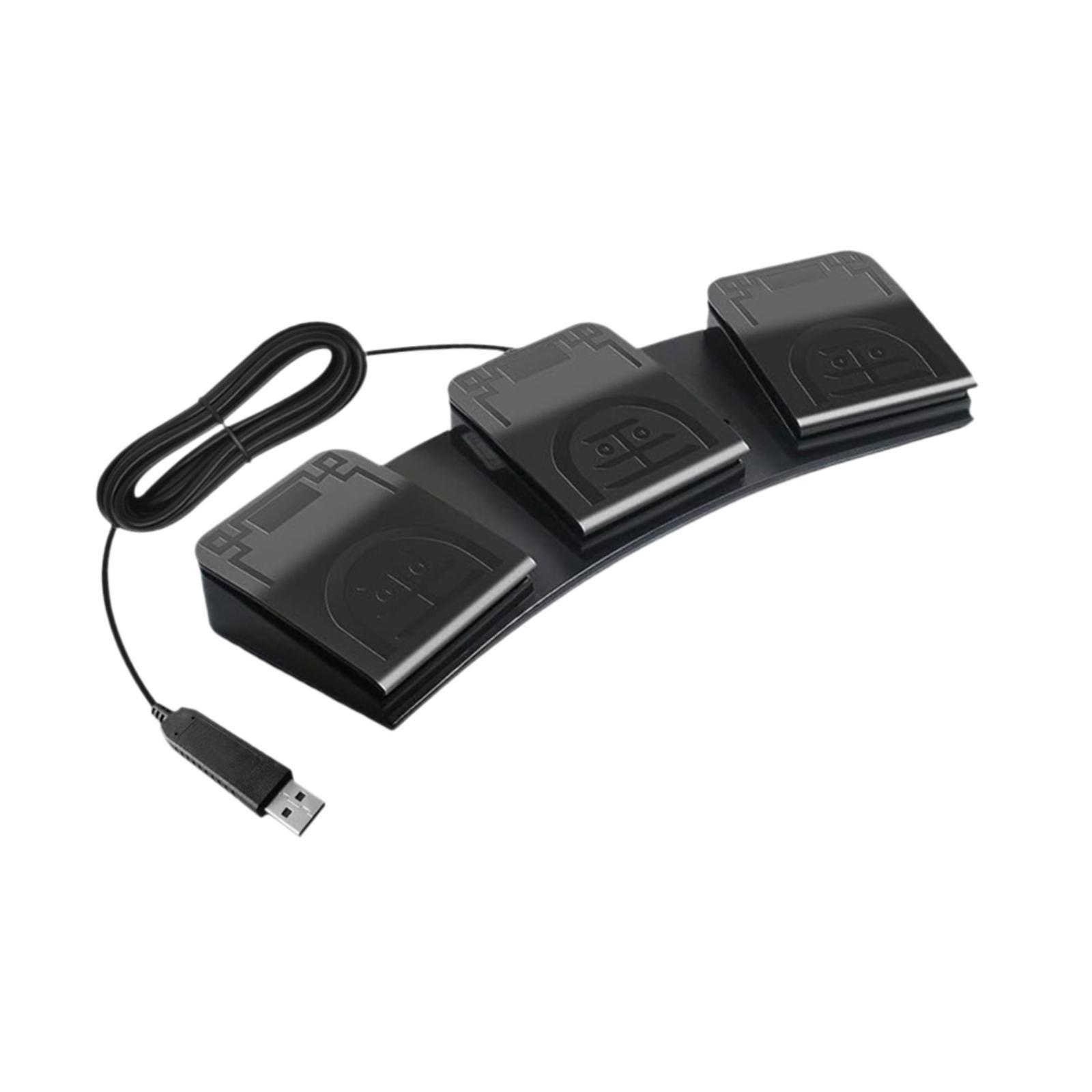 แป้นเหยียบ USB แบบสามปุ่ม 3 คั - Gaming Keyboard Test บทวิจารณ์และราคา