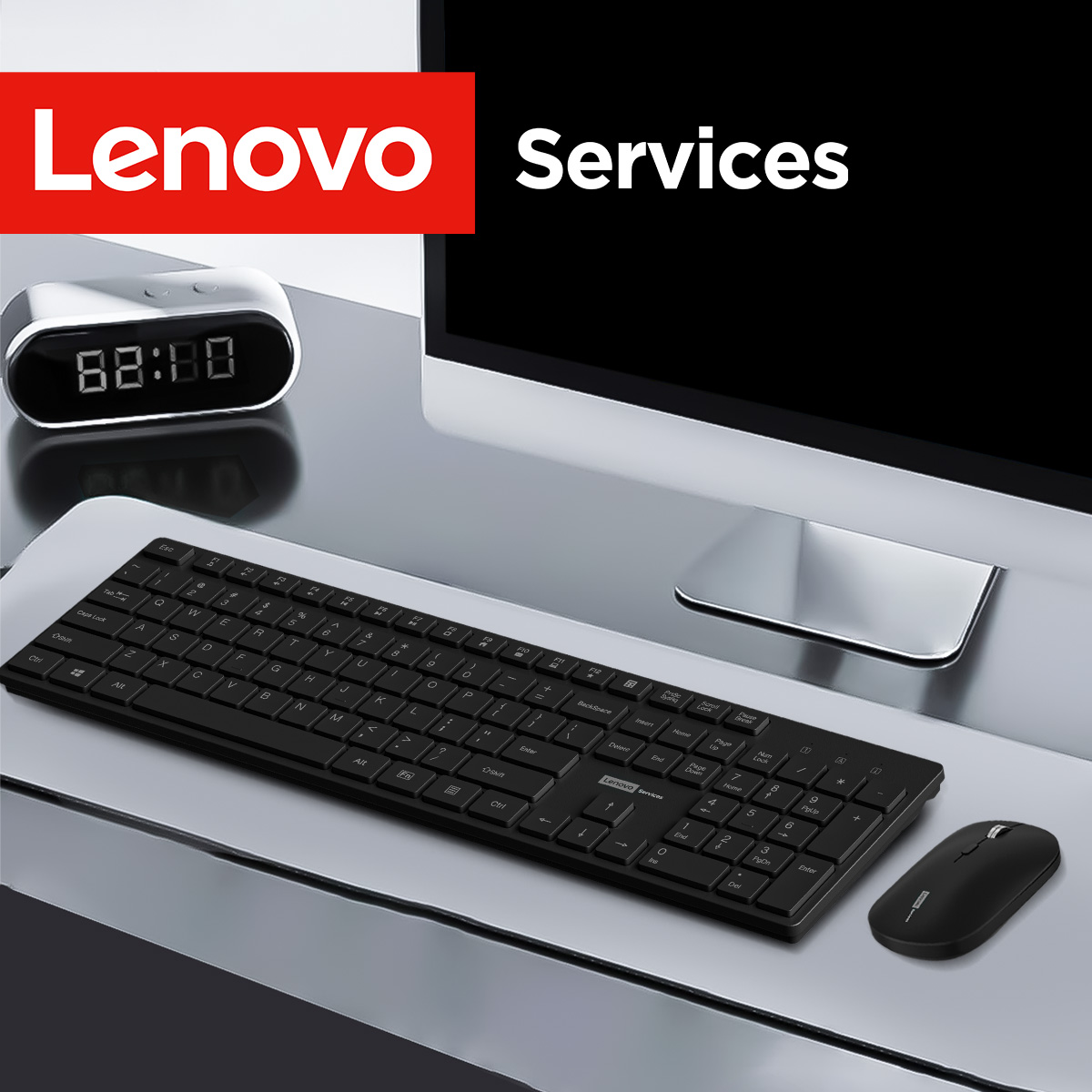 เลอโนโว KN220 คอมโบคีย์บอร์ดไร - Gaming Keyboard And Mouse Wireless บทวิจารณ์และราคา