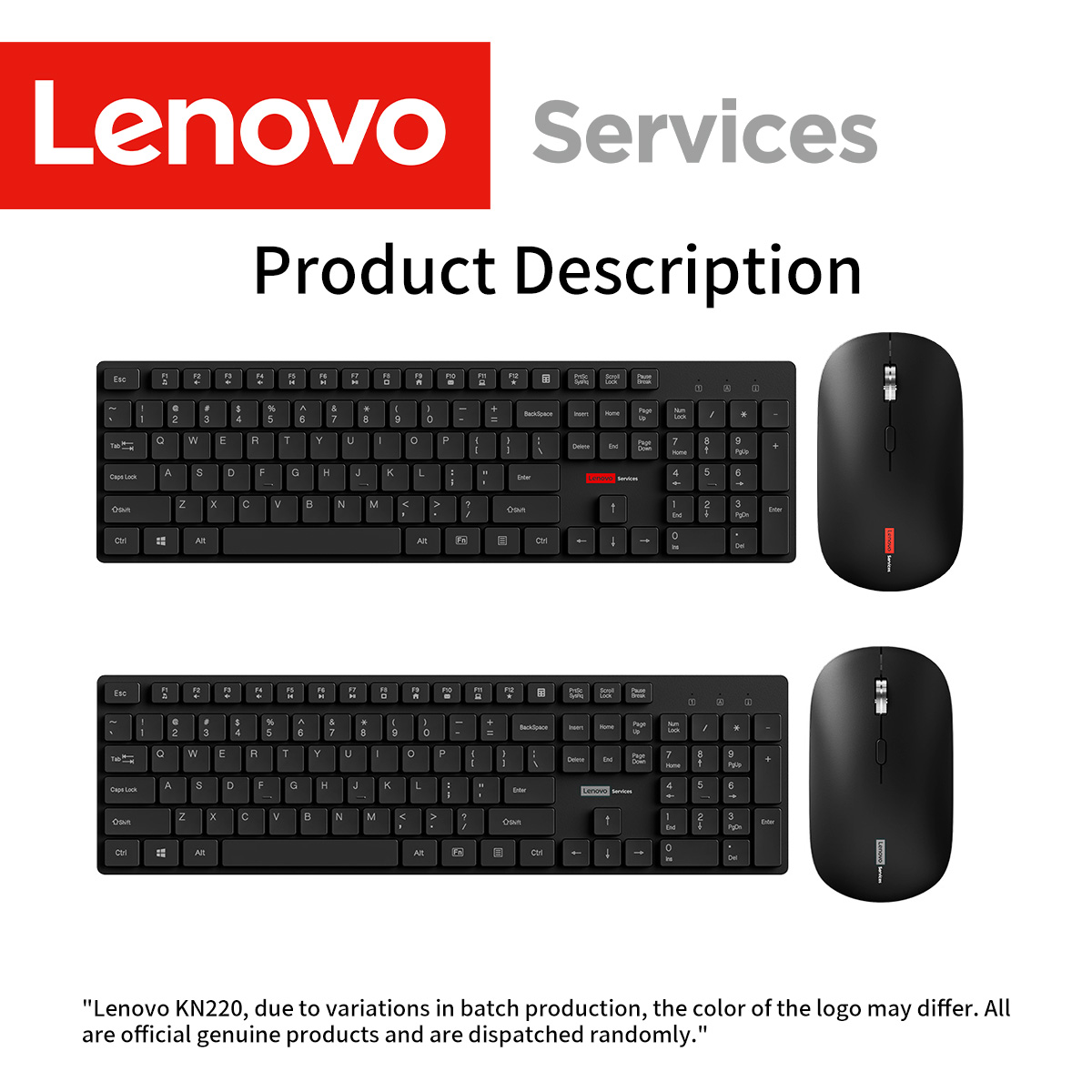 เลอโนโว KN220 คอมโบคีย์บอร์ดไร - Gaming Keyboard And Mouse Wireless บทวิจารณ์และราคา