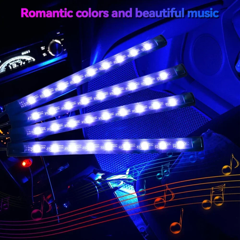 ไฟนีออน LED RGB สำหรับรถยนต์ ไ - Rgb Underglow Strip บทวิจารณ์และราคา