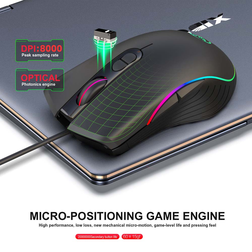 สำหรับ PS5 ชุดคีย์บอร์ดเกมมิ่ง - Gaming Keyboard And Mouse Combo บทวิจารณ์และราคา