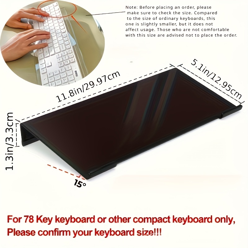 ขาตั้งคีย์บอร์ดอะคริลิค ตัวจัด - Keyboard Gaming Transparent บทวิจารณ์และราคา