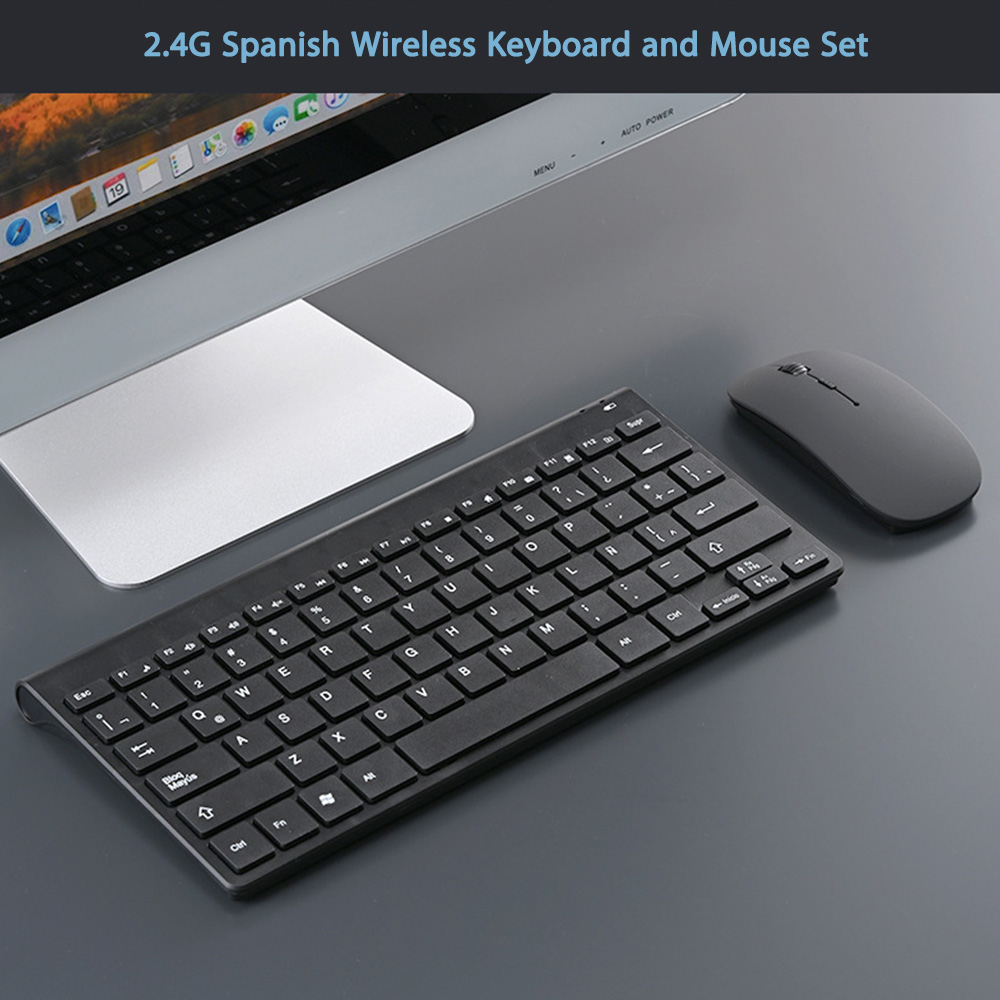 Hot 78Keys แป้นพิมพ์ภาษาสเปนเม - Gaming Keyboard Mouse Set บทวิจารณ์และราคา