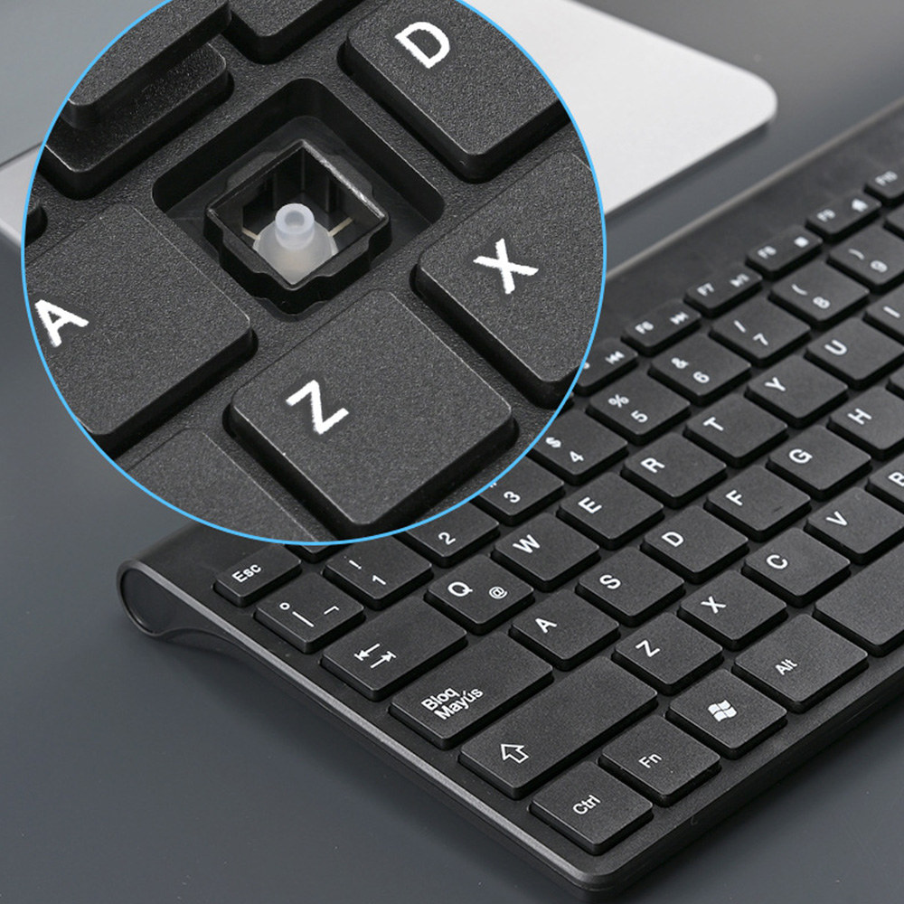 Hot 78Keys แป้นพิมพ์ภาษาสเปนเม - Gaming Keyboard Mouse Set บทวิจารณ์และราคา
