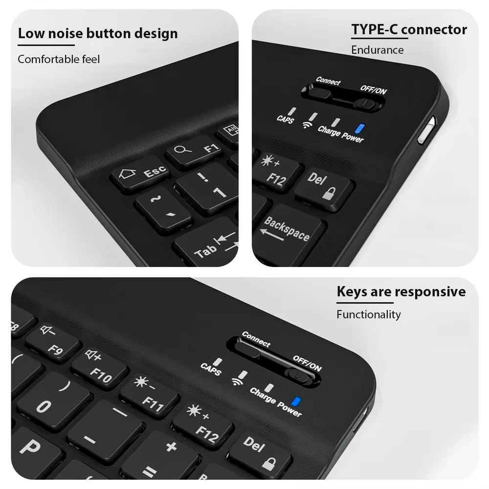 คีย์บอร์ดไร้สายบลูทูธ คีย์บอร์ - Gaming Keyboard And Mouse Wireless บทวิจารณ์และราคา
