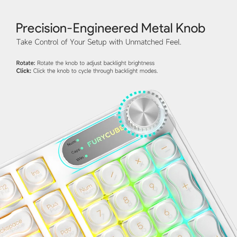 IP98 FURYCUBE คีย์บอร์ดเมมเบรน - Gaming Keyboard Ip98 บทวิจารณ์และราคา
