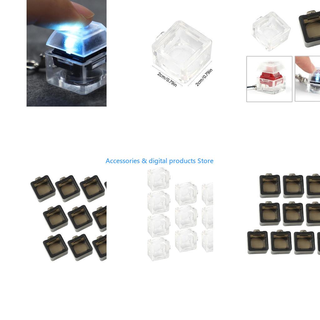 77JD 10PCS Single Frame Mechan - Gaming Keyboard Test บทวิจารณ์และราคา