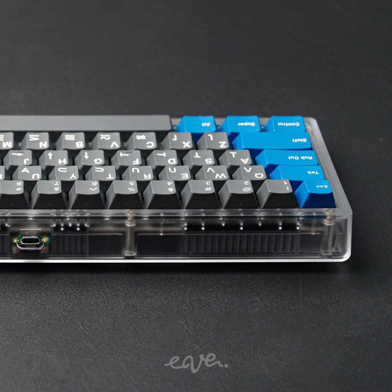 ชุดคีย์บอร์ดแบบมีสาย SW Eave65 - Keyboard Gaming Transparent บทวิจารณ์และราคา