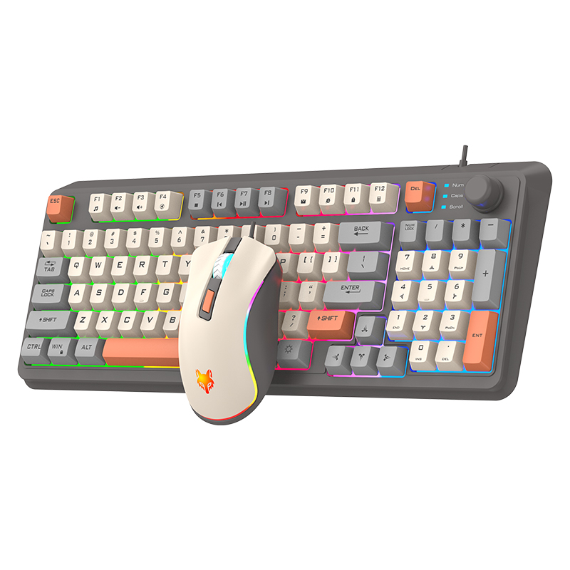 K820 USB เกมคีย์บอร์ดเมาส์ชุด  - Gaming Keyboard And Mouse Wireless บทวิจารณ์และราคา