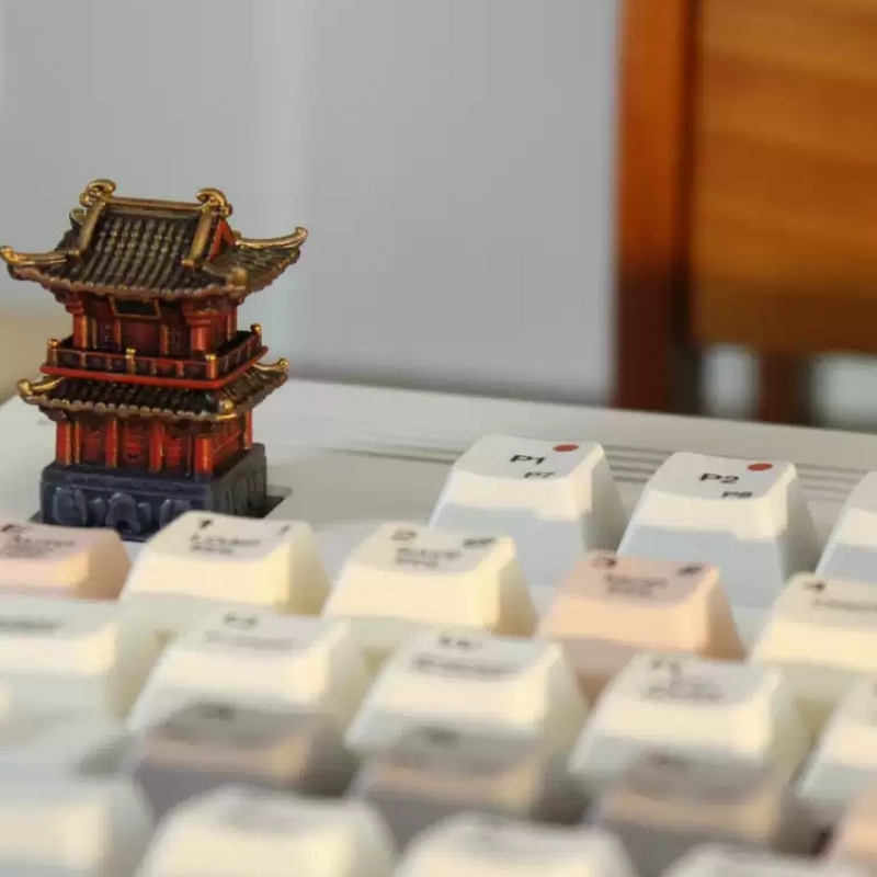 คีย์แคปเรซิ่นพิมพ์ 3 มิติ ลายว - Keyboard Gaming Black บทวิจารณ์และราคา