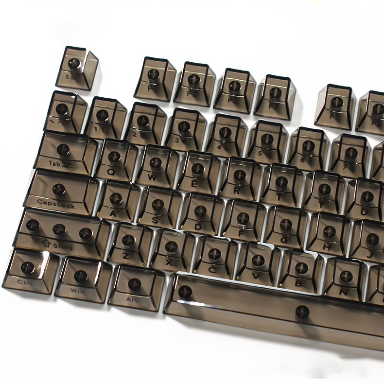 คีย์แคปโปรไฟล์เชอร์รี่ใสแบบคริ - Keyboard Gaming Transparent บทวิจารณ์และราคา