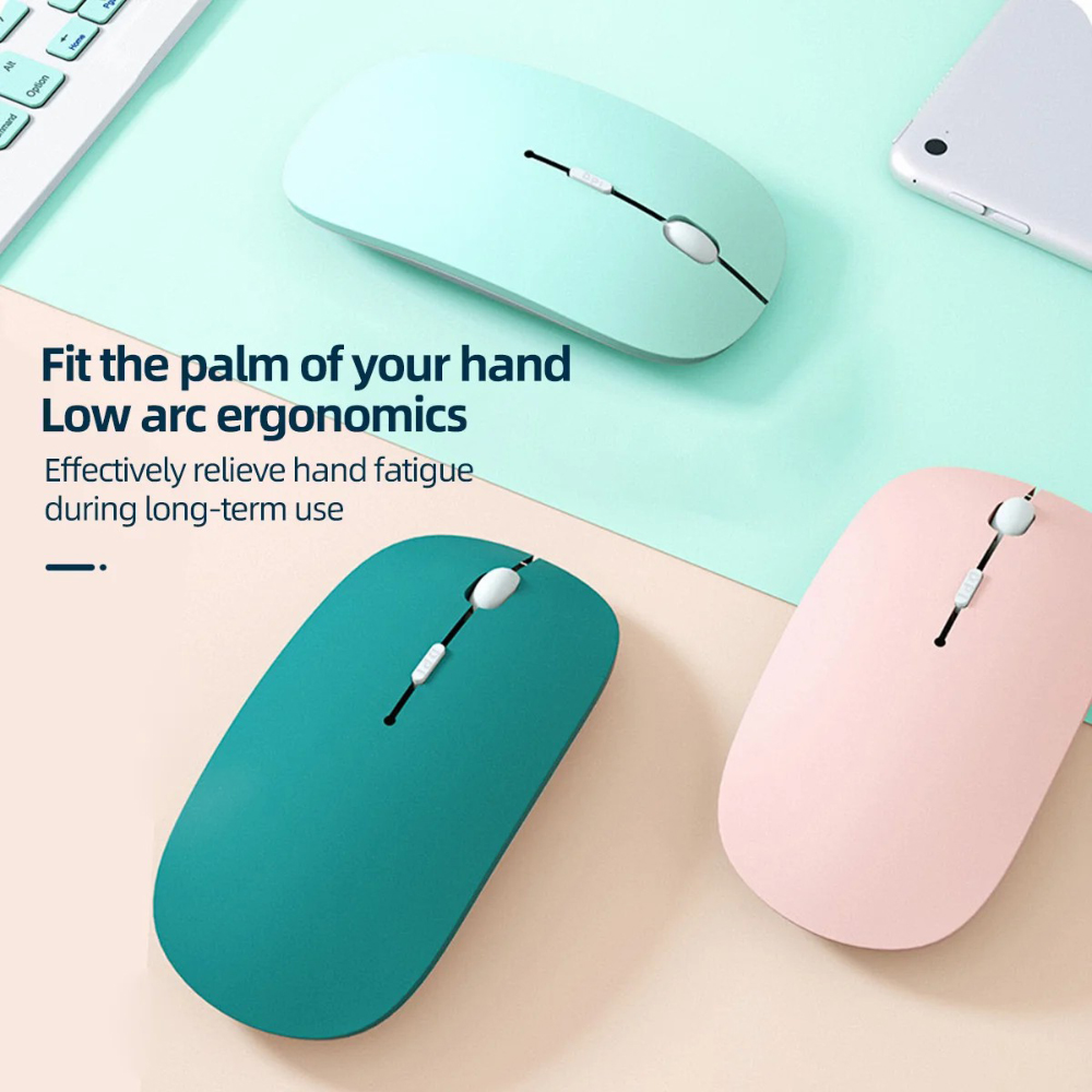 เมาส์บลูทูธแบบเงียบเมาส์ไร้สาย - Gaming Keyboard And Mouse Wireless บทวิจารณ์และราคา