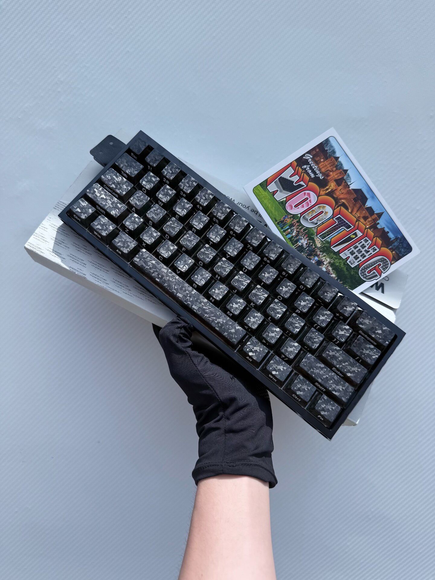 สายคีย์บอร์ดแบบกำหนดเอง HE รุ่ - Gaming Keyboard Budget บทวิจารณ์และราคา