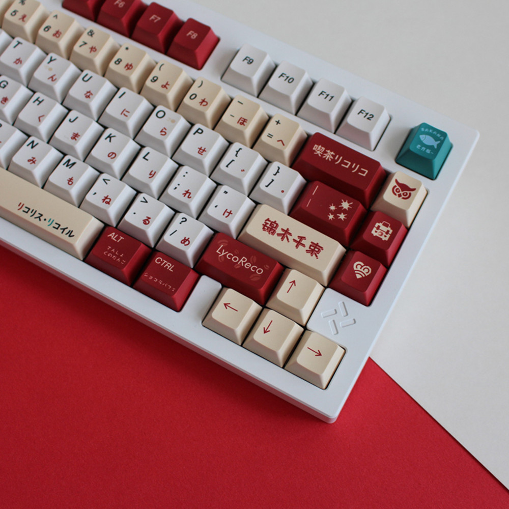 คีย์แคปอะนิเมะ Lycoris Recoil  - Gaming Keyboard Bluetooth บทวิจารณ์และราคา