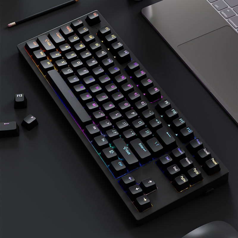 คีย์แคปแบบ Double Shot สีดำ 13 - Keyboard Gaming Black บทวิจารณ์และราคา